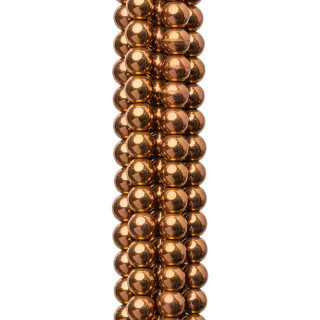 Ematite Bronzo Tondo Liscio  2mm