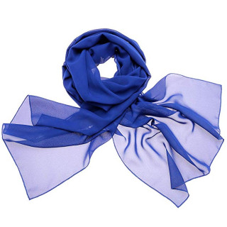 Foulard 90x180cm Silk Feeling 1ud Azul