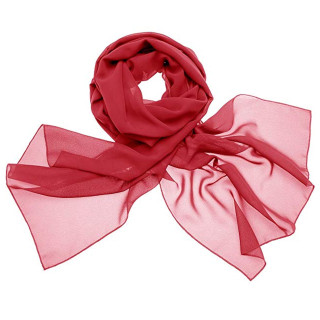 Foulard 90x180cm Silk Feeling 1ud Rojo