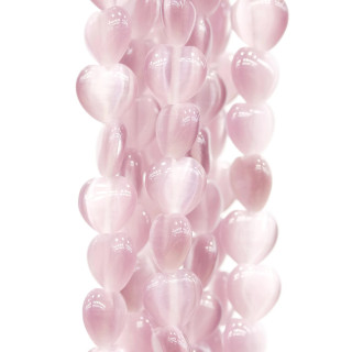 Oeil de Chat Coeur Plat 10mm