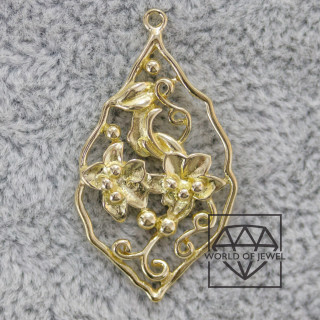 Fantasy Bronze Pendant 19x34mm 20pcs