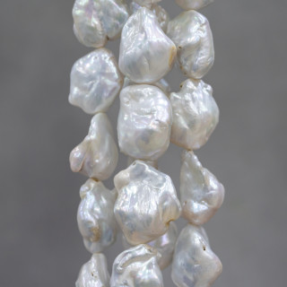 Baroque River Pearls White Nuggets (AHL) 110-120γρ