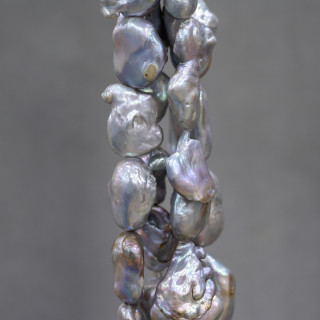 Baroque River Pearls Gray Nuggets (XSQ) 80-90gr