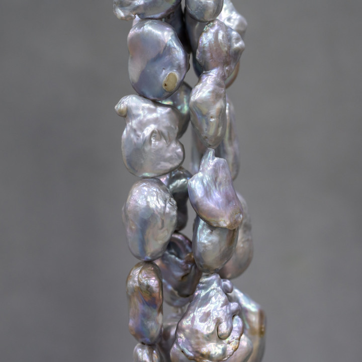 Baroque River Pearls Grey Nuggets (XSQ) 80-90γρ