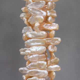 Keshi River Pearls (GHY) Rosa 70-80gr