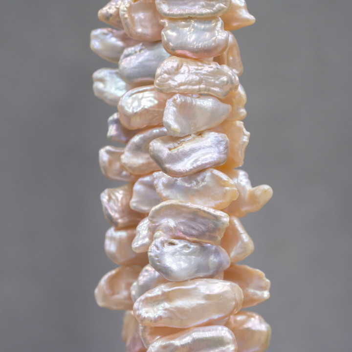 Keshi River Pearls (GWK) 80-90gr Ροζ