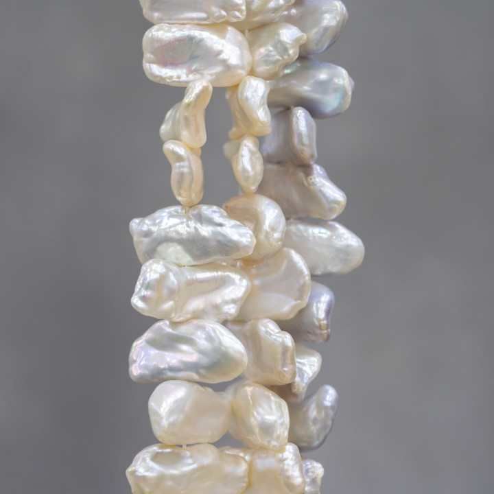 Keshi River Pearls (GWK) 90-100γρ