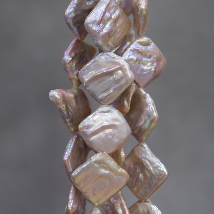 Flat River Pearls Rhombus (YBG) Λιλά 70-80γρ