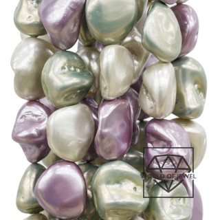 Mallorca Pearls Unregelmäßiges Nugget 14-18mm Gemischt 1