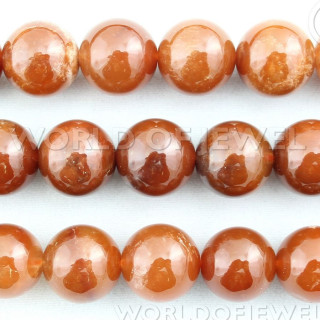 Cuarzo Hematoide Redondo Liso 17mm