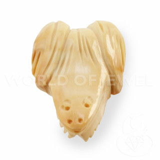 Handgravierte Muschelfiguren Fantasy 26x38mm