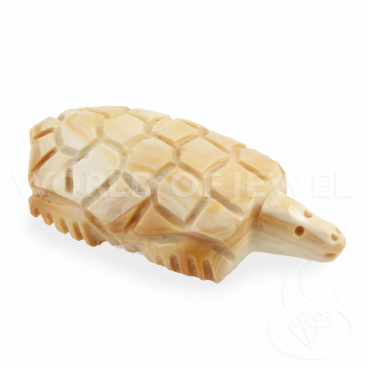 Fantasy Hand Engraved Shell Figurines 32x66mm