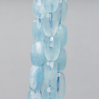 Aquamarine Milk Faceted Stone (ZHZ) 10mm