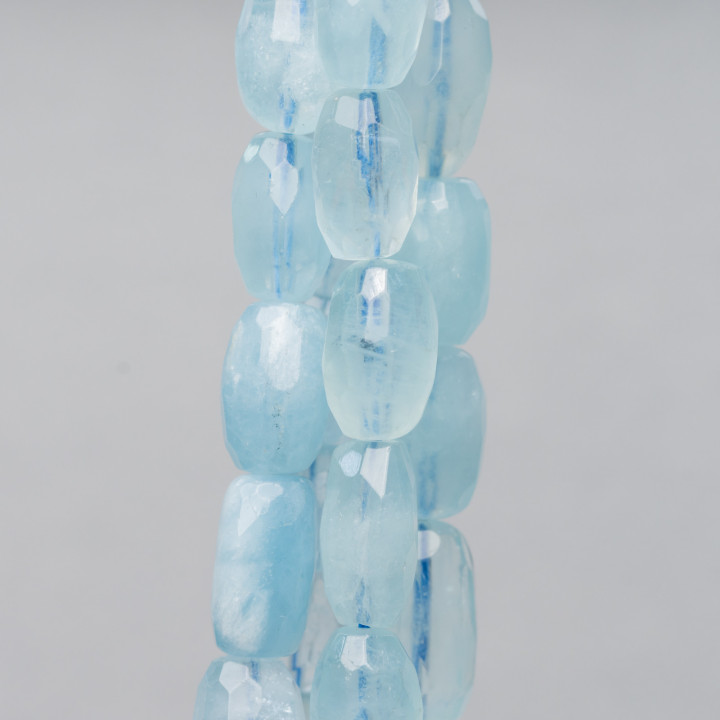 Aquamarine Milk Faceted Stone (ZHZ) 10mm