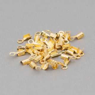 Μπρούτζινο Τερματικό 2x7mm 20gr Χρυσό