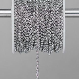 Welded Round Rolo' Steel Chain 2.5mm 15 Meters