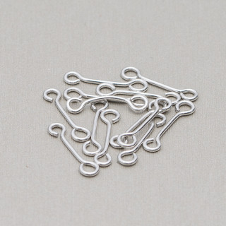 Chiodini Spilli Di Acciaio Doppio Anello 0,7x14mm 80gr