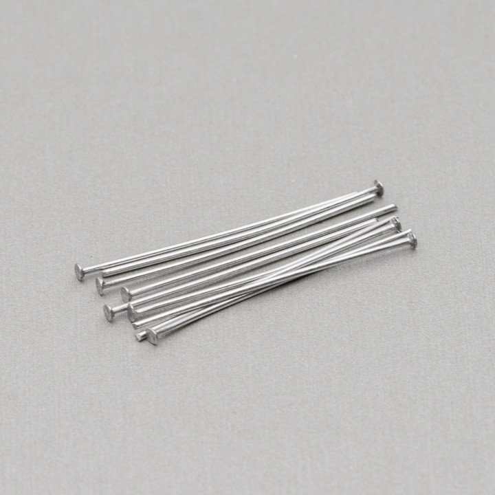 Clous Acier Tête Plate 0,7x20mm 100gr