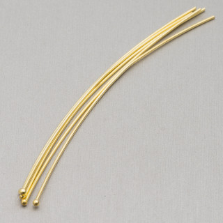 Tacks Messing Pins Rundkopf Kugel 0,7x80mm 1kg Golden