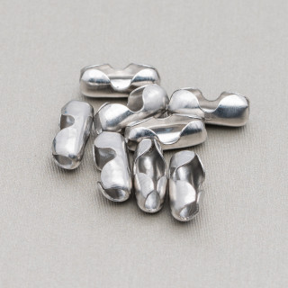 Stahlverschluss für Kugelketten 6x13mm 80gr für Kettenmaß 4,0mm 175St