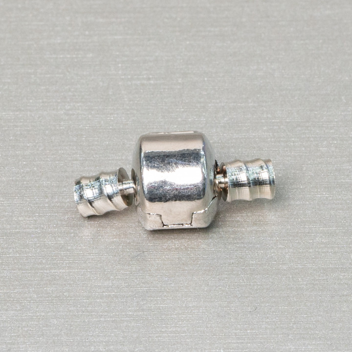 Fermeture de rondelle en laiton à grand trou pour corde et cuir 18pcs