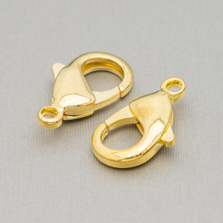 Nickelfree Brass Snap Hook Κλείσιμο 28mm 35τμχ Χρυσό