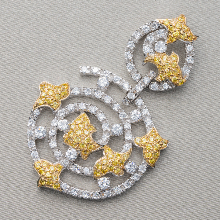 Μενταγιόν Από Ασήμι 925 23x40mm Ρόδιο