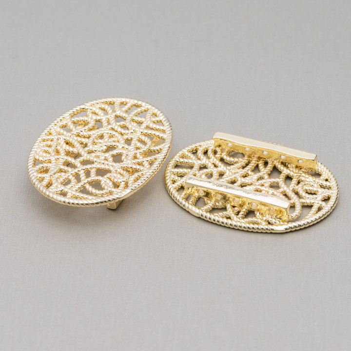 Oval Bronze Multiwire Central Component 30x40 7τμχ Χρυσό