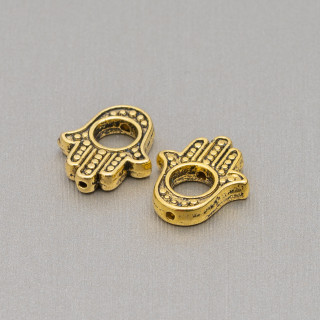 Composant Connecteur Laiton Main De Fatima 13x15mm 170gr