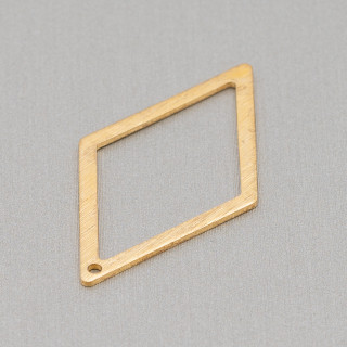 Partie De Bronze Martelé Ronbo Vide 18,5x33mm 30pcs