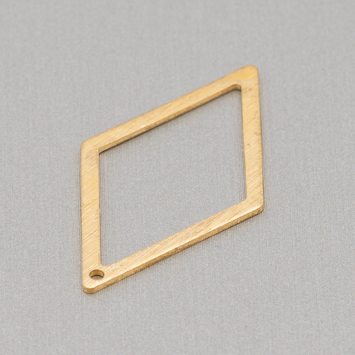 Componente Bronce Batido Ronbo Vacío 18,5x33mm 30uds