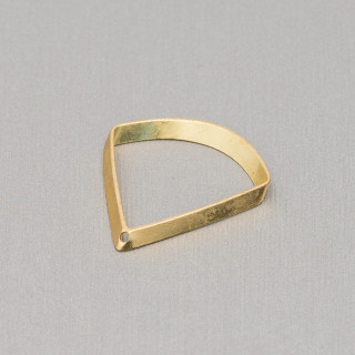 Colgante Triangulo Componente Bronce Un Agujero 23x21mm 120Pz