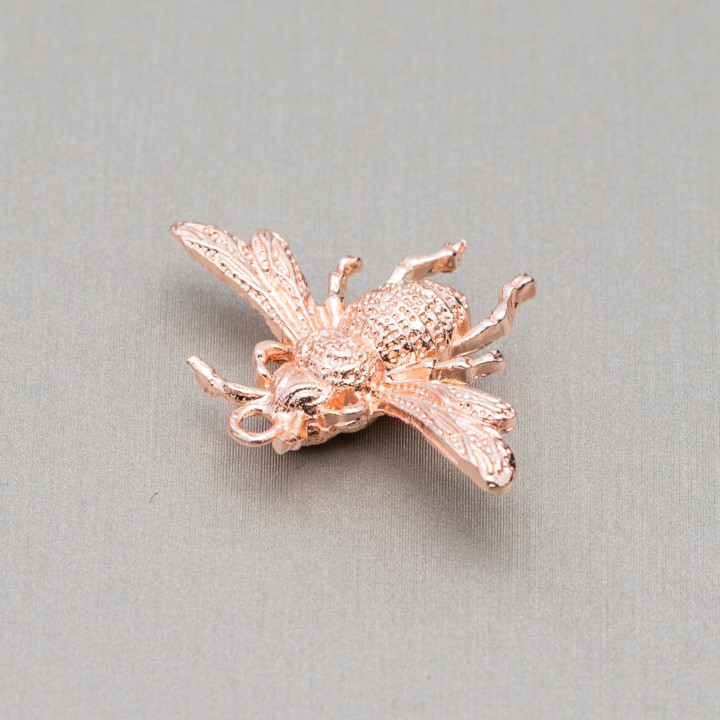 Api Brushed Bronze Component 29x20mm 20pcs Rose Gold