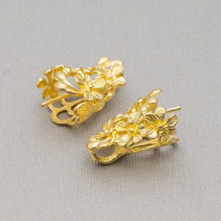 Copas cónicas de componente de bronce cepillado 12x17 mm dorado 22 piezas