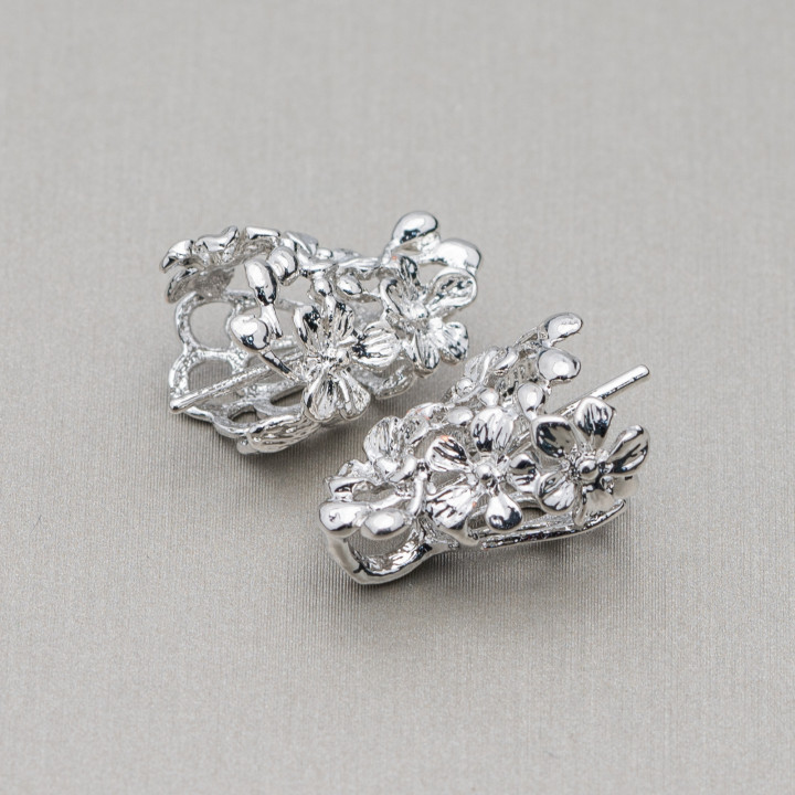 Kegelbecher aus gebürsteter Bronze 12x17mm Rhodium 22St