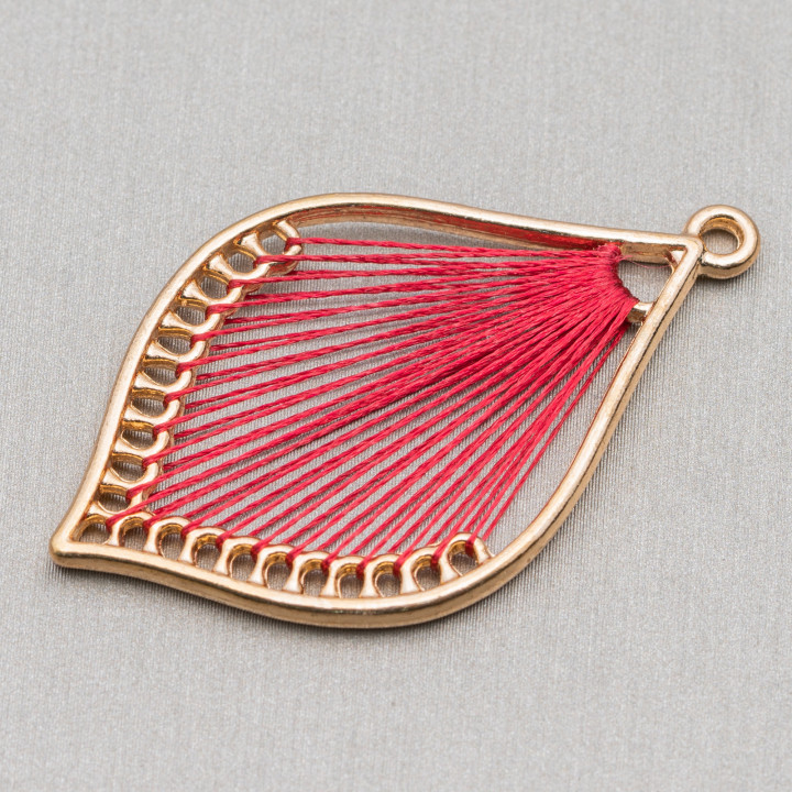 Intramezzo Braided Component 25x40 10 Paar Golden Bordeaux