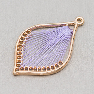 Intramezzo Braided Component 25x40 10 Paar Lavender Golden