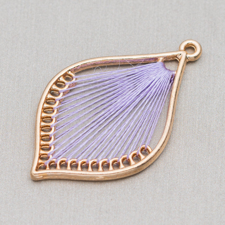 Intramezzo Braided Component 25x40 10 Paar Lavender Golden