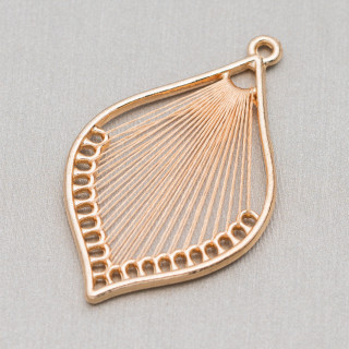 Componente Trenzado Intramezzo 25x40 10 Pares Marrón Claro Dorado