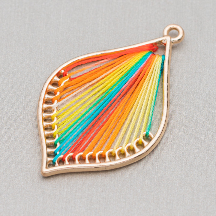 Intramezzo Braided Component 25x40 10 Pairs Multicolor Golden