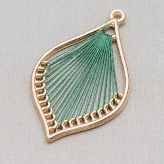 Πλεκτό Intramezzo Component 25x40 10 Pairs Emerald Green Golden