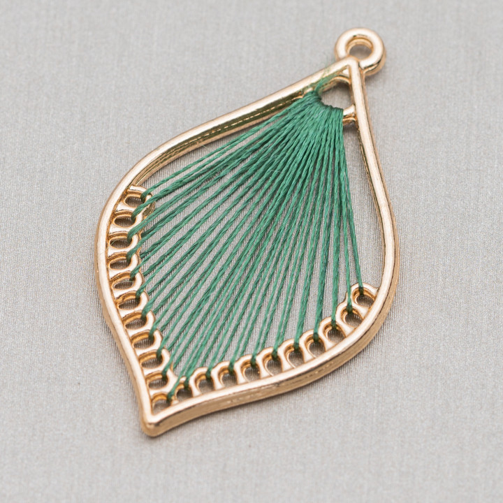 Πλεκτό Intramezzo Component 25x40 10 Pairs Emerald Green Golden