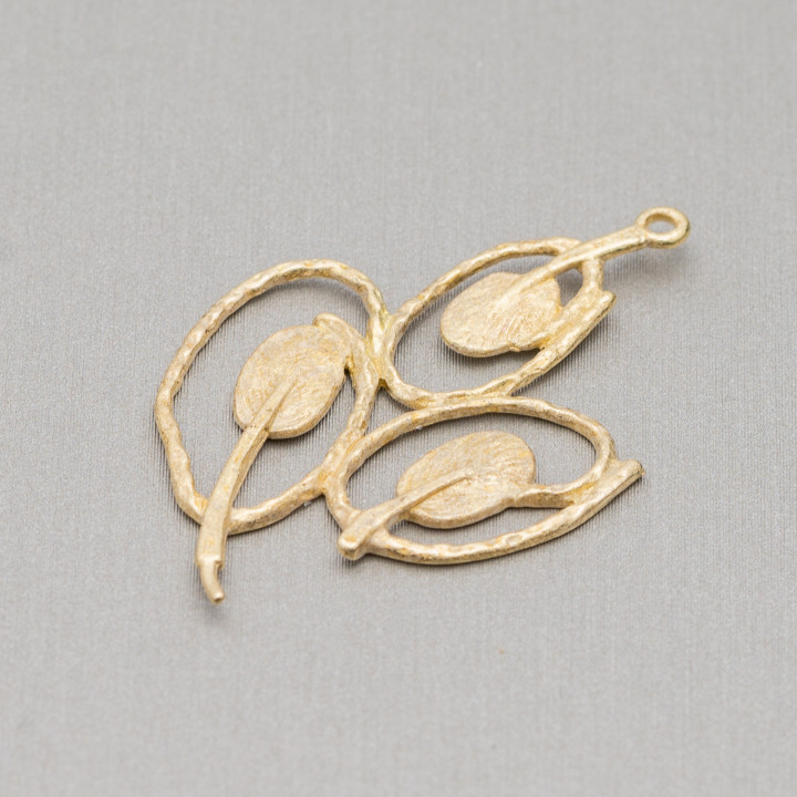 Componente Colgante Bronce Fantasía 25x38mm 20pcs
