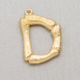 Composant Pendentif Bronze Alphabet Lettres 15pcs 15-24mm D