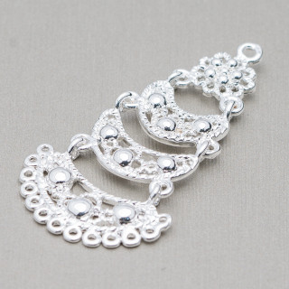 Connecteur Composant Bronze 24x45mm 10pcs Argent