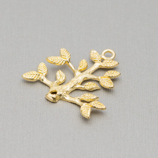 Connettore Componente Di Bronzo A 2 Anellini Albero 24x24mm 24pz