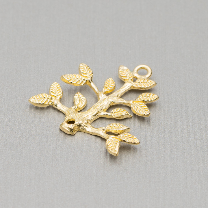 Connettore Componente Di Bronzo A 2 Anellini Albero 24x24mm 24pz