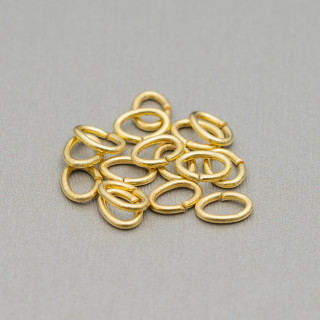 Bague Comptoir Bronze Ovale 5x6mm Epaisseur 1mm 2300pcs