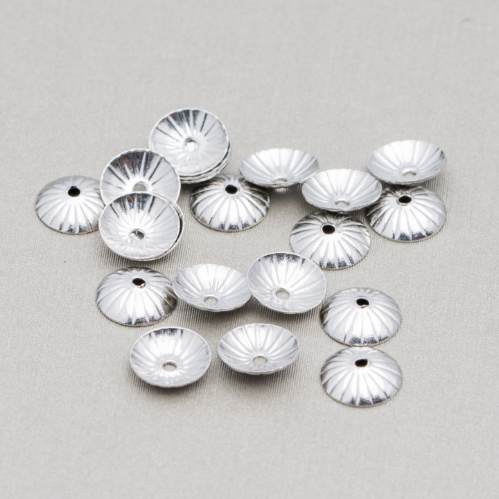 Coppette Di Acciaio 316 Rigato  6mm 100gr