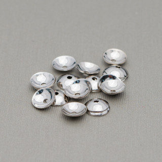 Messingbecher 3mm 100g Rhodium